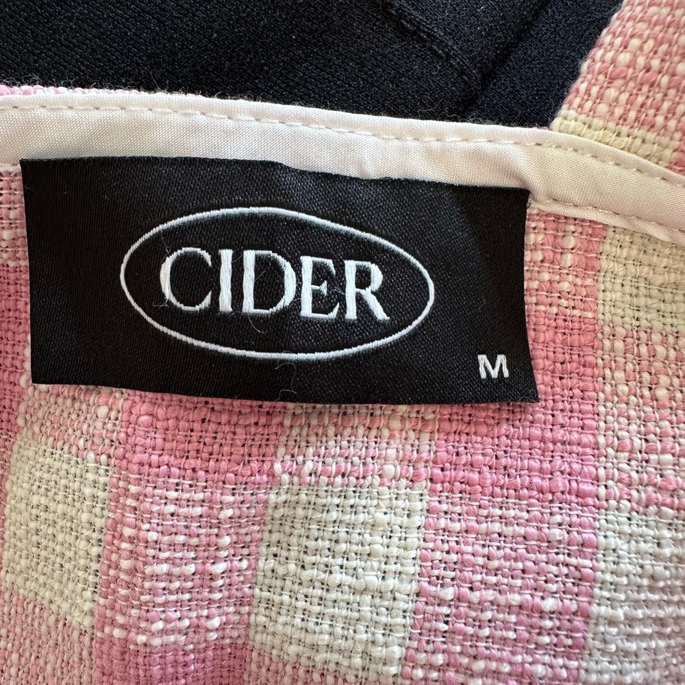 Cider Pink and White Plaid Women’s Dress - Picture 4 of 4